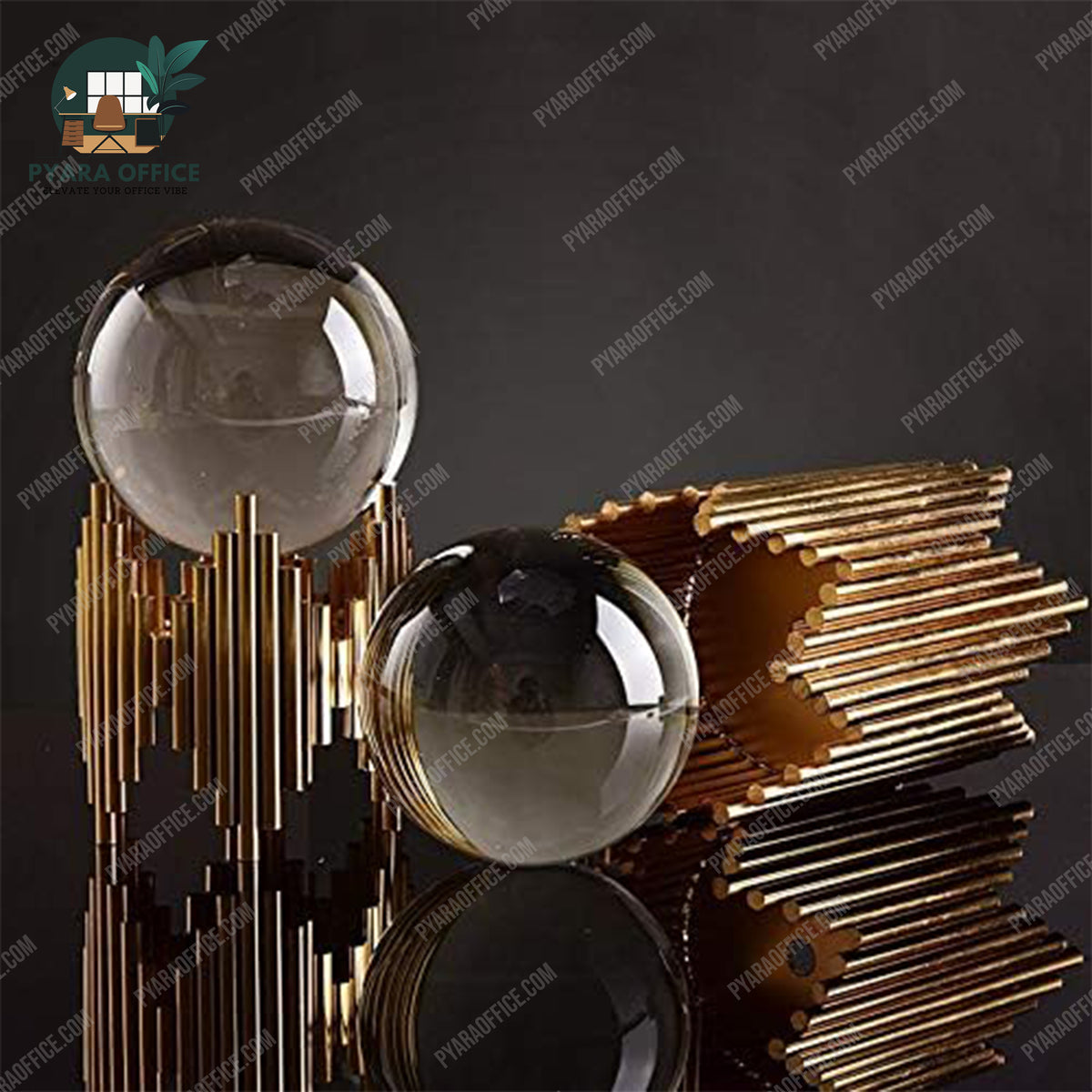 Glass Ball Crystal Ball Creative Crystal Ball Wine Cabinet Decoration Model